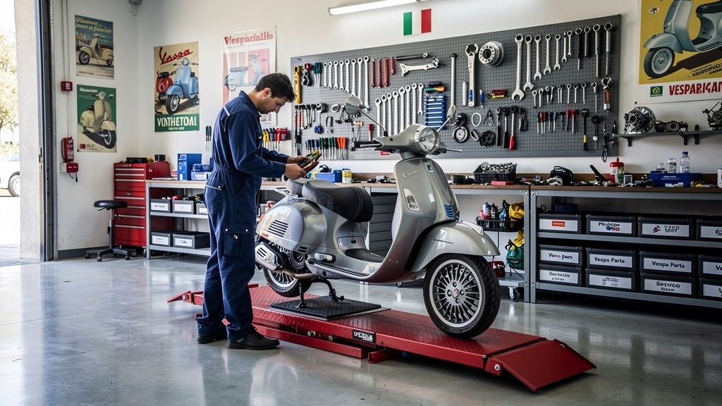 Vespa GTS İstanbul - Profesyonel Vespa Servisi